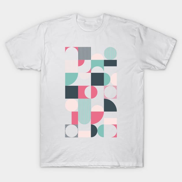 Block pattern Summer 2021 T-Shirt by MickeyEdwards